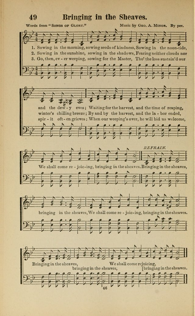 Sacred Melodies Nos.1 and 2 combined: As used by Evangelist H. W. Brown and others, in Gospel Meetings and other religious services page 46