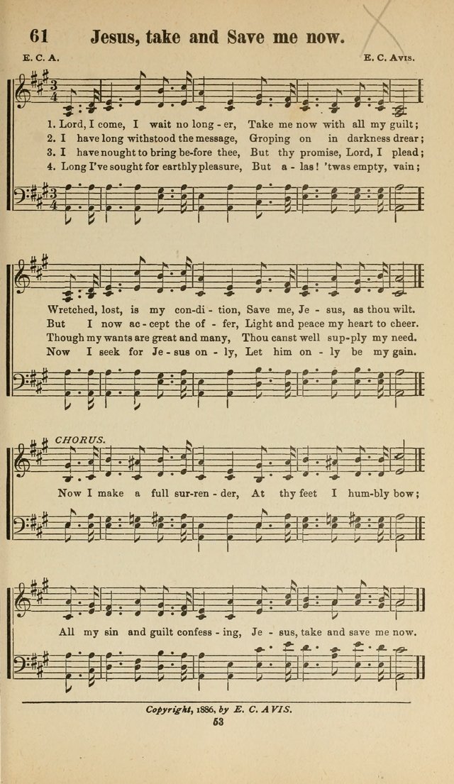 Sacred Melodies Nos.1 and 2 combined: As used by Evangelist H. W. Brown and others, in Gospel Meetings and other religious services page 53