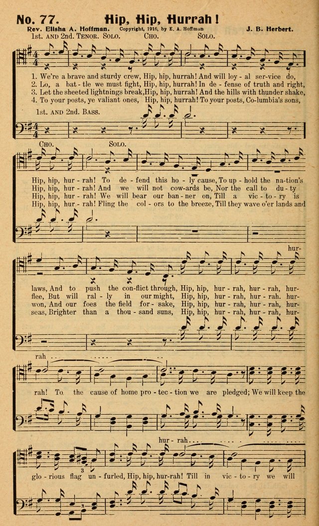 Songs of the New Crusade: a collection of stirring twentieth century temperance songs page 78