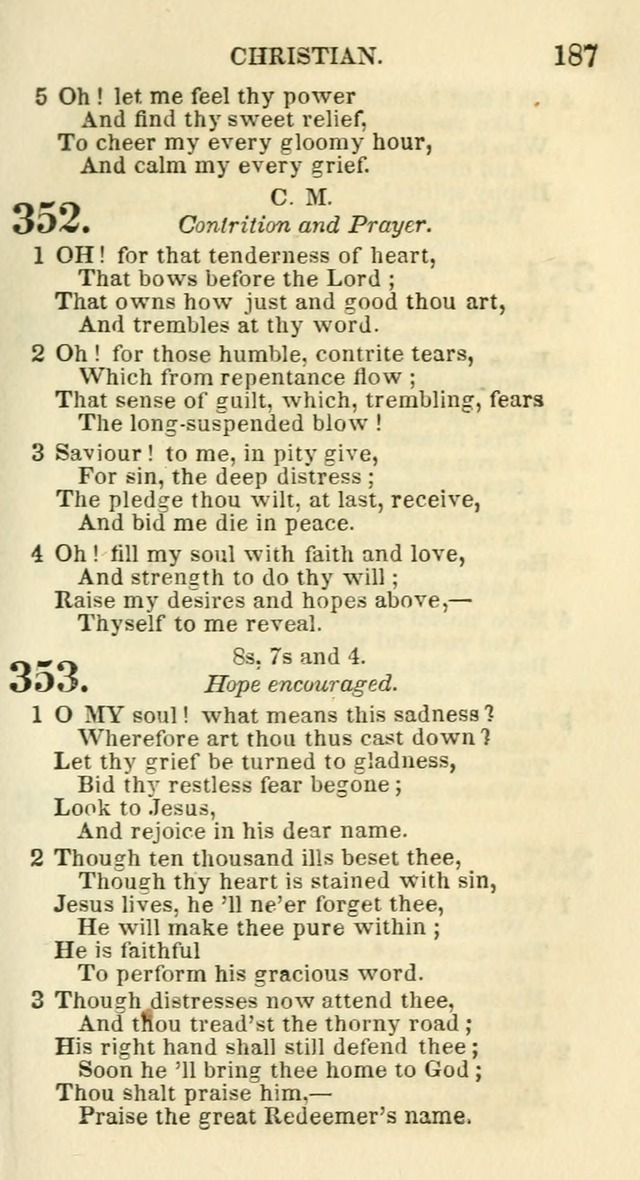 Social Psalmist: or hymns, selected for the private use and social meetings of evangelical Christians page 193