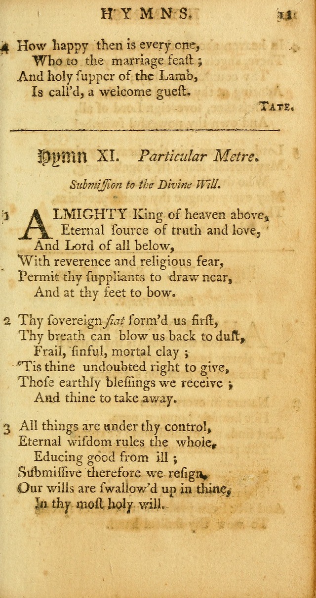 Sacred Poetry: Consisting of Psalms and Hymns, Adapted to Christian        Devotion, in Public and Private. 2nd ed. page 291