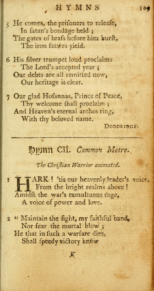 Sacred Poetry: Consisting of Psalms and Hymns, Adapted to Christian        Devotion, in Public and Private. 2nd ed. page 389