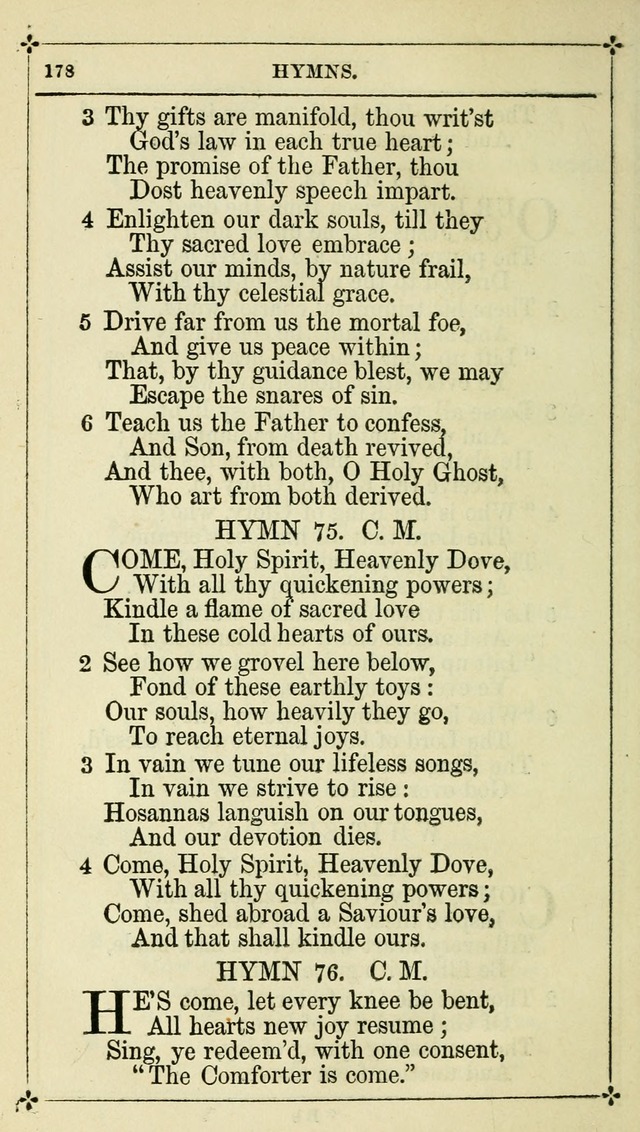 Selections from the Psalms of David in Metre: with hymns suited to the feasts and fasts of the church, and other occasions of public worship page 180