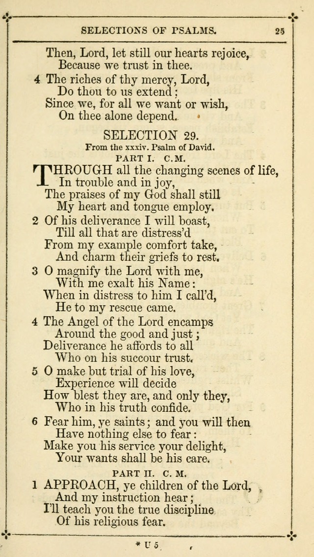 Selections from the Psalms of David in Metre: with hymns suited to the feasts and fasts of the church, and other occasions of public worship page 25