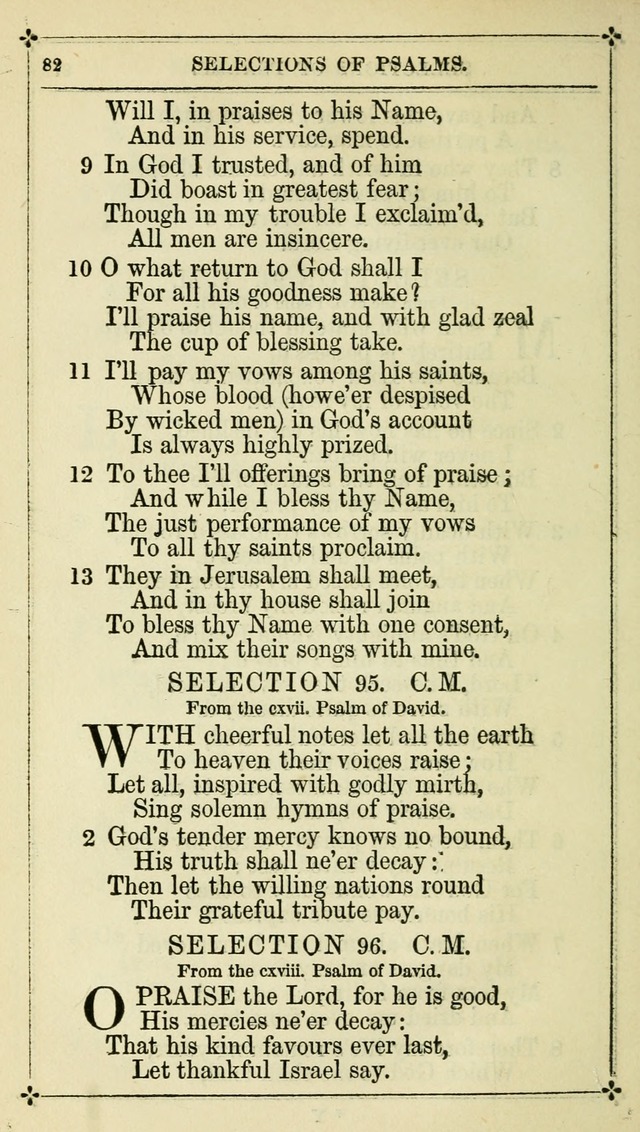 Selections from the Psalms of David in Metre: with hymns suited to the feasts and fasts of the church, and other occasions of public worship page 84
