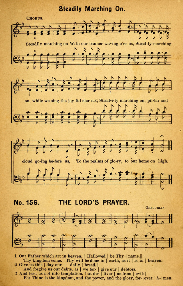 Songs of the Pentecost for the Forward Gospel Movement page 155
