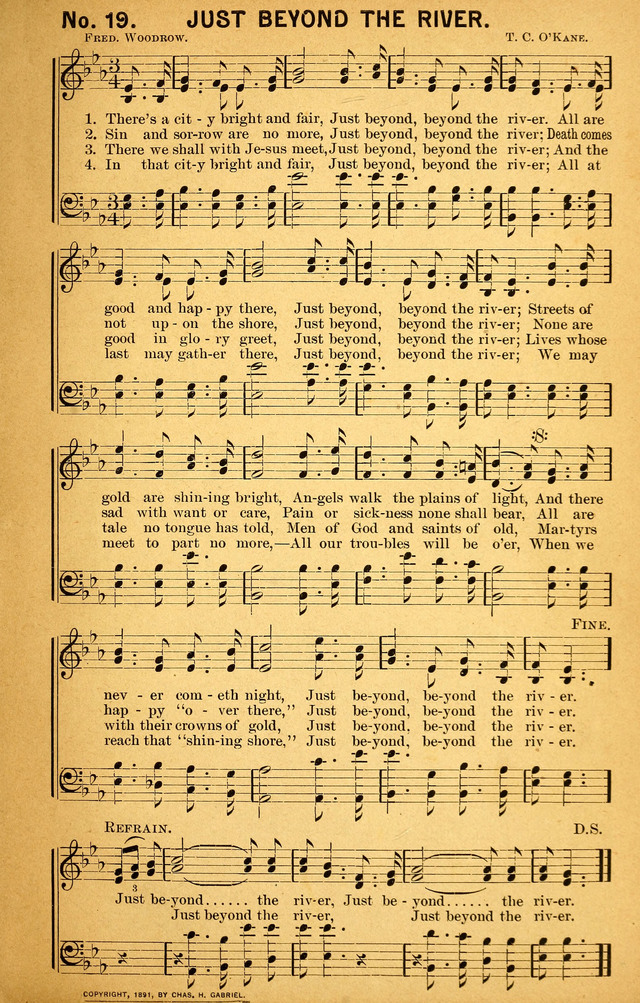 Songs of the Pentecost for the Forward Gospel Movement page 19
