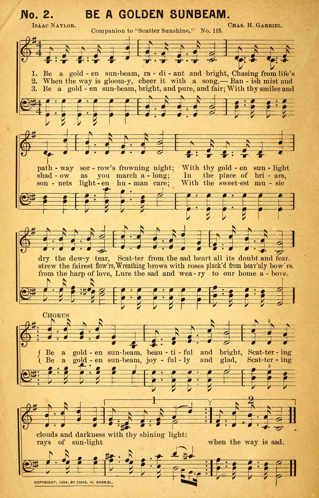 Songs of the Pentecost for the Forward Gospel Movement page 2