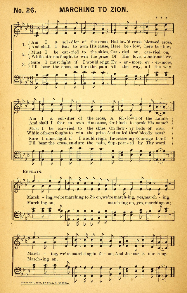 Songs of the Pentecost for the Forward Gospel Movement page 26