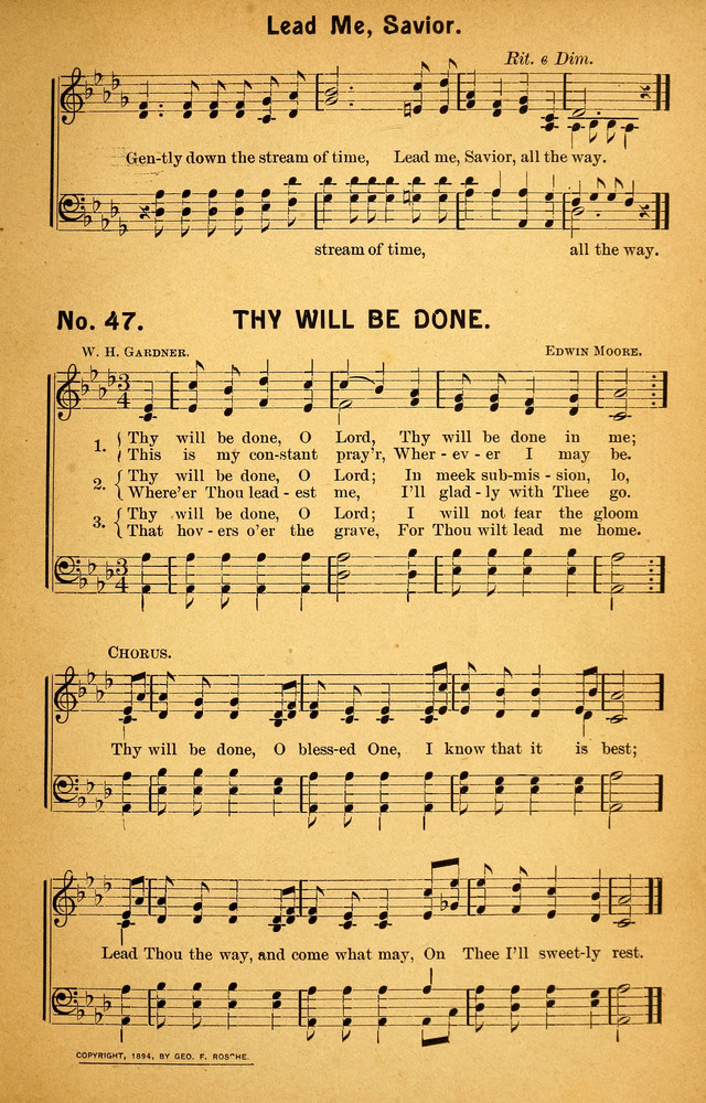 Songs of the Pentecost for the Forward Gospel Movement page 47
