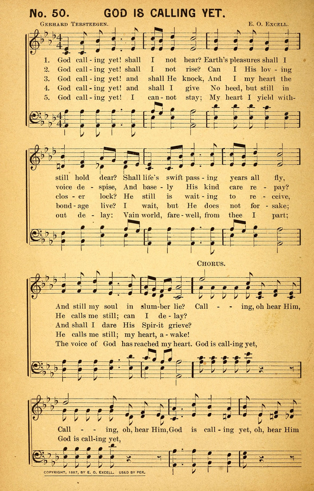Songs of the Pentecost for the Forward Gospel Movement page 50