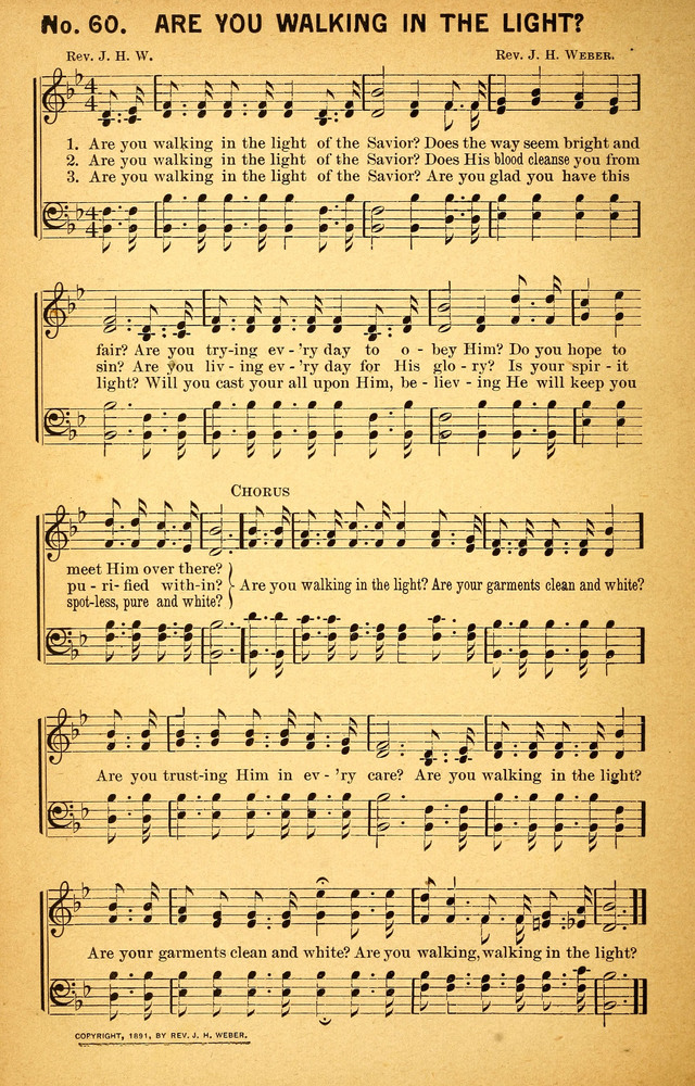 Songs of the Pentecost for the Forward Gospel Movement page 60