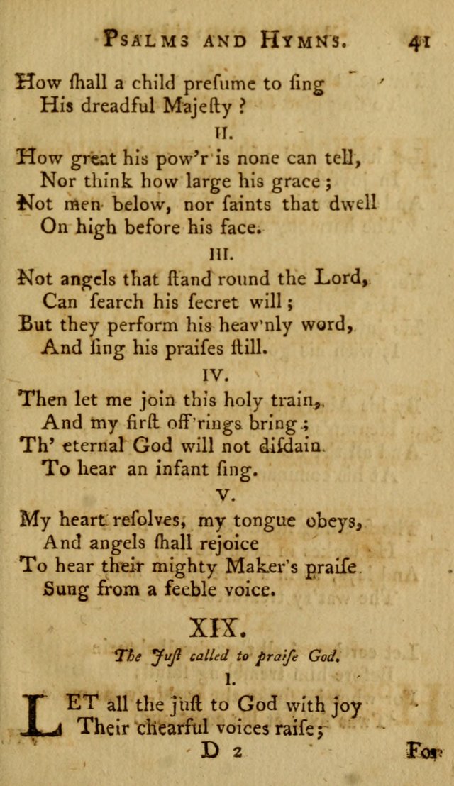 Select Psalms and Hymns for the use of Mr. Adgate