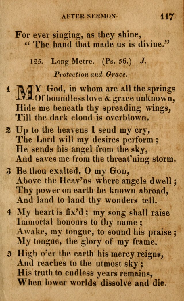 A Selection of Psalms and Hymns: done under the appointment of the Philadelphian Association (4th ed.) page 117