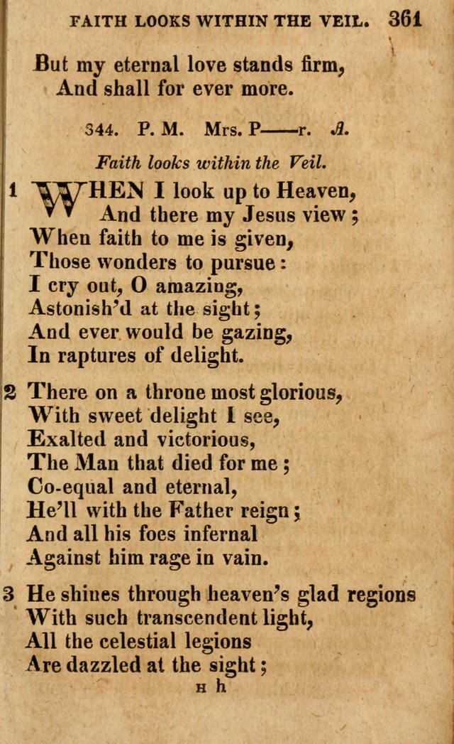 A Selection of Psalms and Hymns: done under the appointment of the Philadelphian Association (4th ed.) page 361
