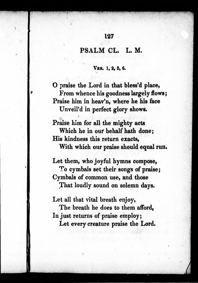 A Selection of Psalms, Hymns and Anthems, for every Sunday and principal festival throughout the year. for the use of congregations in the dioceses Quebec and Toronto. page 124
