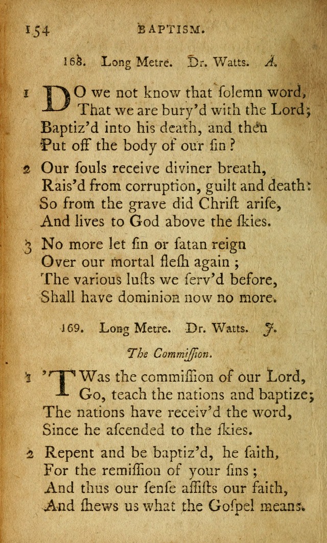 A Selection of Psalms and Hymns: done under appointment of the Philadelphian Association (2nd ed) page 182