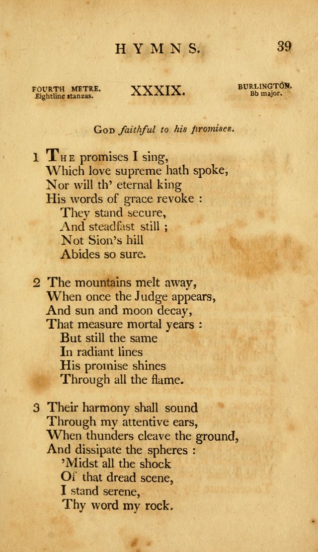 A Selection of Psalms and Hymns, Embracing all the Varieties of Subjects page 191