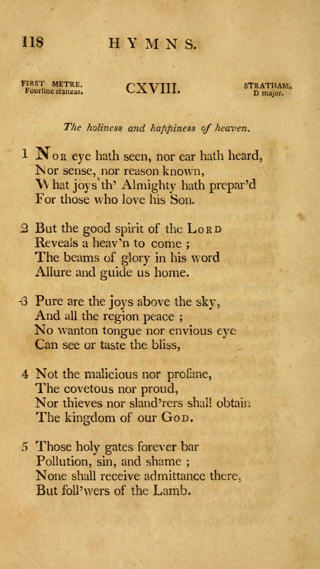 A Selection of Psalms and Hymns, Embracing all the Varieties of Subjects page 272