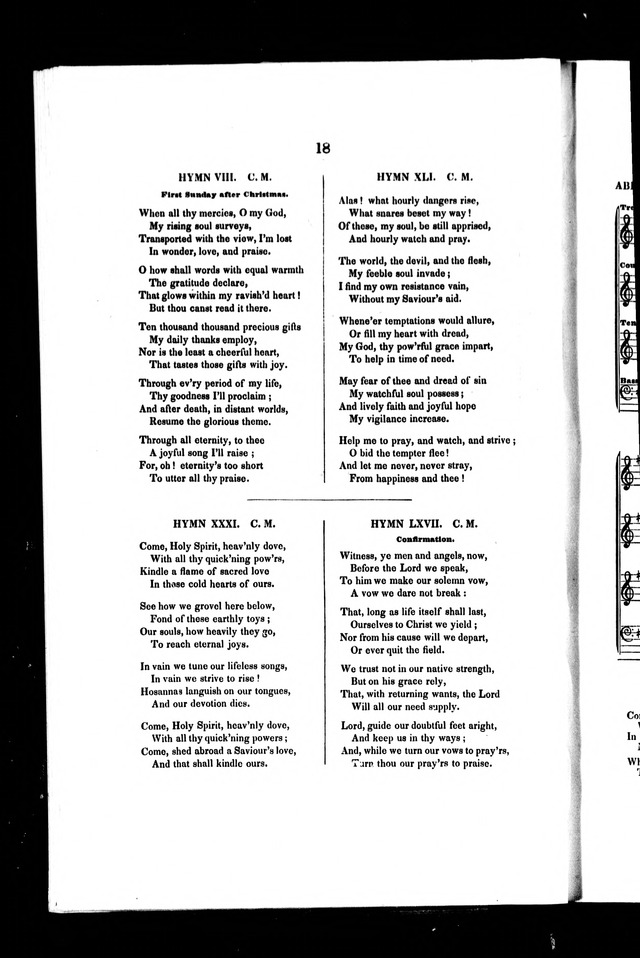 A Selection of Psalms and Hymns: for every Sunday and principle festival throughout the year for the use of congregations in the Diocess of Quebec page 14