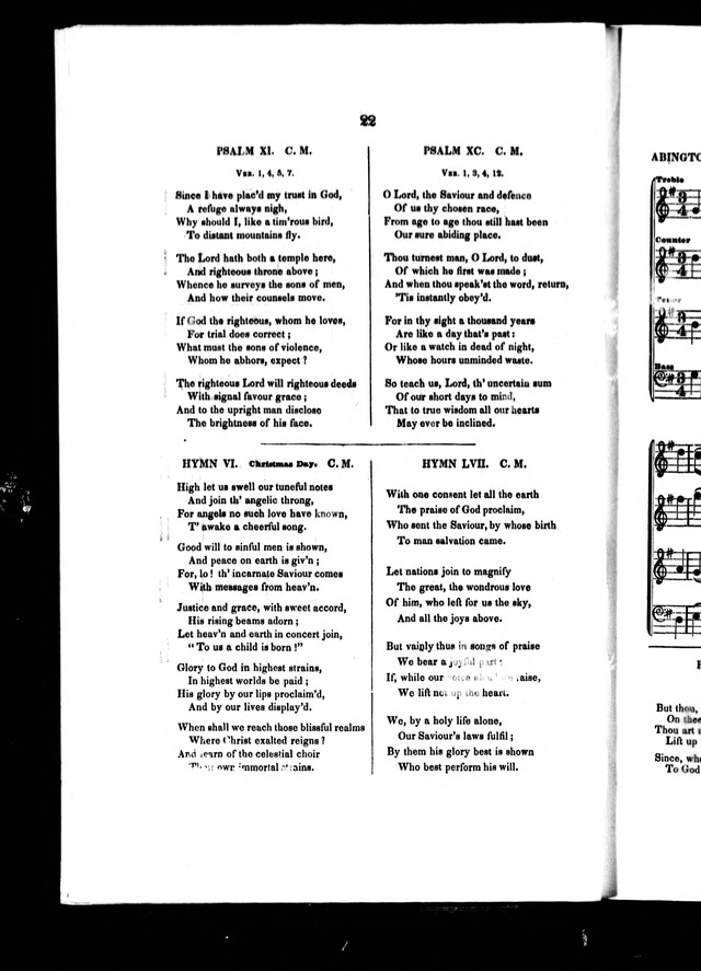 A Selection of Psalms and Hymns: for every Sunday and principle festival throughout the year for the use of congregations in the Diocess of Quebec page 18