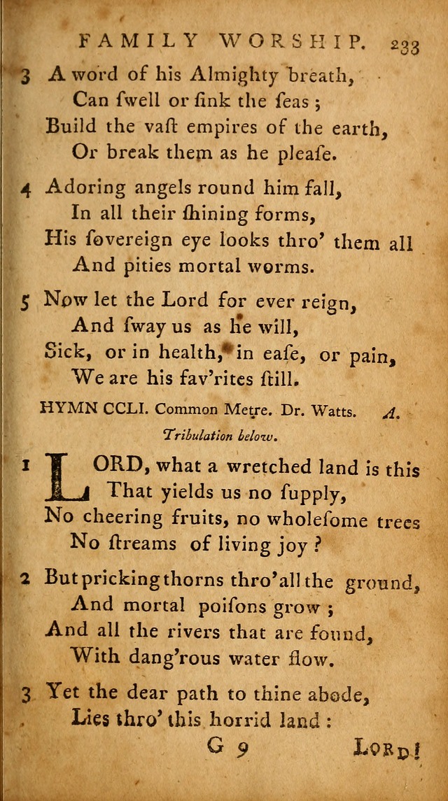 A Selection of Psalms and Hymns: done under the appointment of  the Philadelphian Association page 243