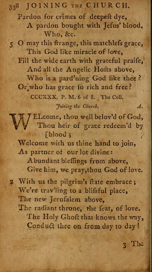 A Selection of Psalms and Hymns: done under the appointment of  the Philadelphian Association page 348