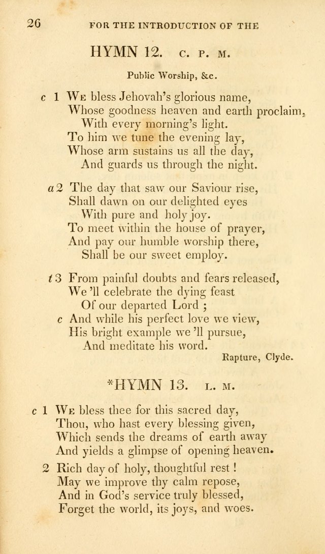 Sacred Poetry and Music Reconciled; or a Collection of Hymns, Original and Compiled page 31