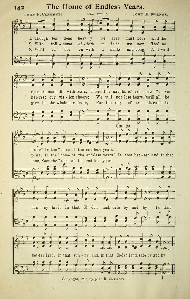 Songs of Redemption and Praise. Rev. page 140