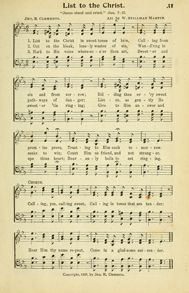 Songs of Redemption and Praise. Rev. page 29
