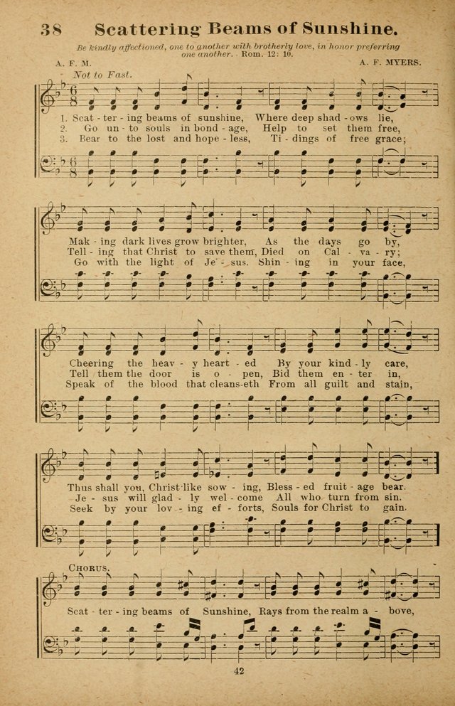 The Seed Sower: a collection of songs for Sunday schools and gospel meetings page 42