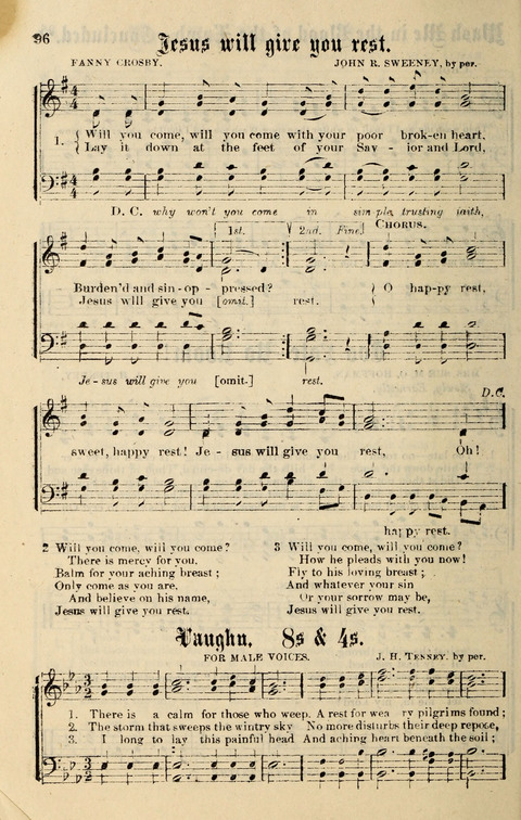 Spiritual Songs No. 2: for Gospel Meetings and the Sunday school page 96