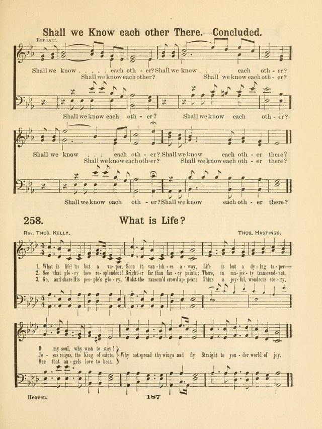 Select Songs No. 2: for the singing service in the prayer meeting; Sunday school; Christian Endeavor meetings page 187