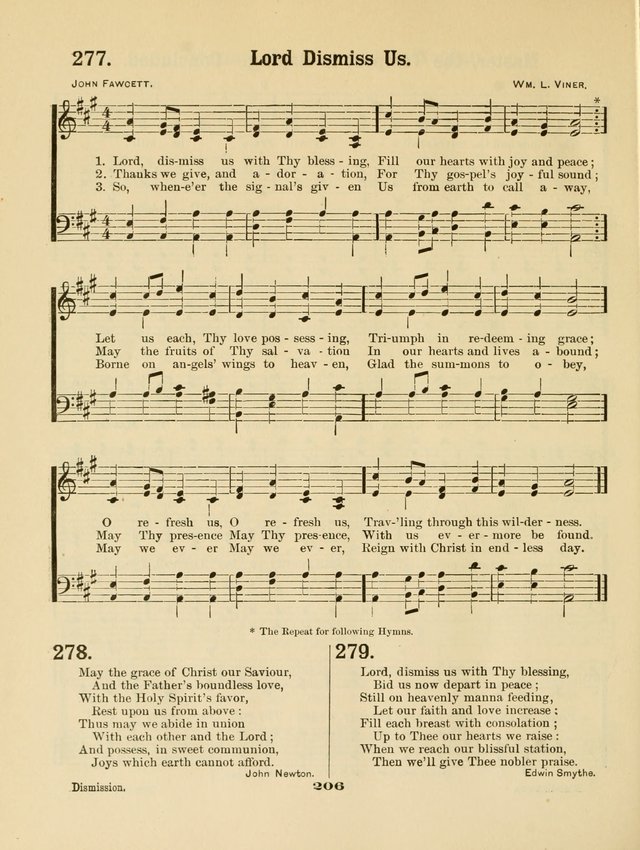 Select Songs No. 2: for the singing service in the prayer meeting; Sunday school; Christian Endeavor meetings page 206