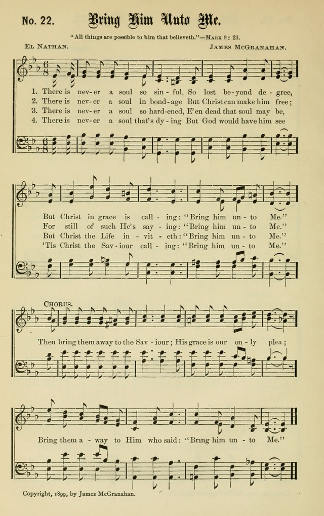 Sacred Songs No. 2 page 22