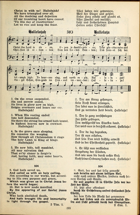 The Selah Song Book (Das Sela Gesangbuch) (2nd ed) page 213