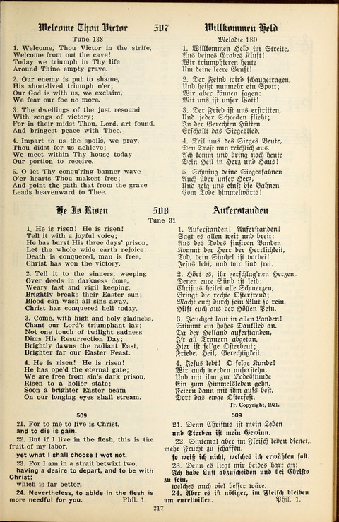 The Selah Song Book (Das Sela Gesangbuch) (2nd ed) page 215