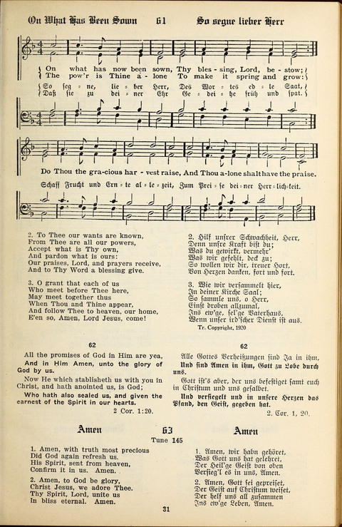 The Selah Song Book (Das Sela Gesangbuch) (2nd ed) page 29