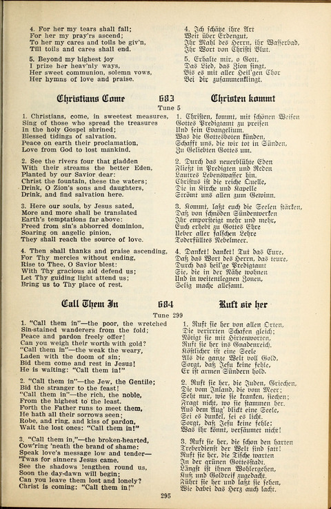 The Selah Song Book (Das Sela Gesangbuch) (2nd ed) page 293
