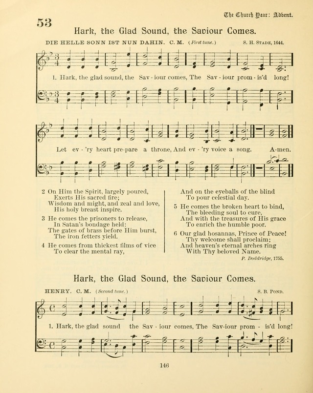 Sunday-School Book: with music: for the use of the Evangelical Lutheran congregations (Rev. and Enl.) page 148