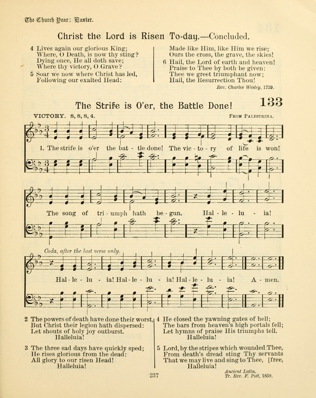 Sunday-School Book: with music: for the use of the Evangelical Lutheran congregations (Rev. and Enl.) page 239