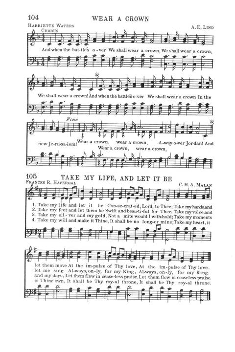 Salvation Songs for Children, No. 2 page 61