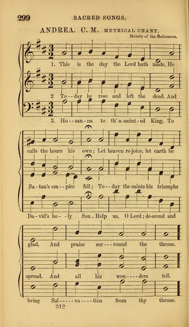 Sacred Songs for Family and Social Worship: comprising the most approved spiritual hymns with chaste and popular tunes ( New ed. rev. and enl.) page 314