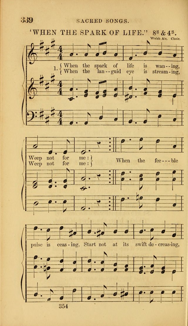 Sacred Songs for Family and Social Worship: comprising the most approved spiritual hymns with chaste and popular tunes ( New ed. rev. and enl.) page 356