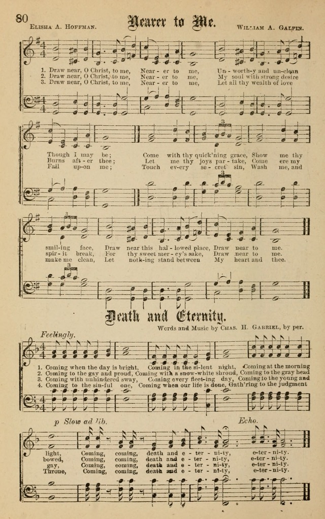 Spiritual Songs for Gospel Meetings and the Sunday School page 78