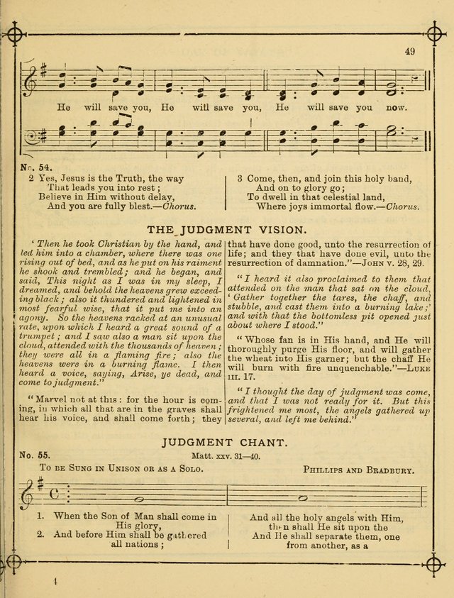 Song Sermons for General Use and Special Services page 49
