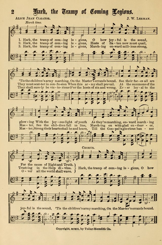 Sunday School Hymns No. 1 page 9