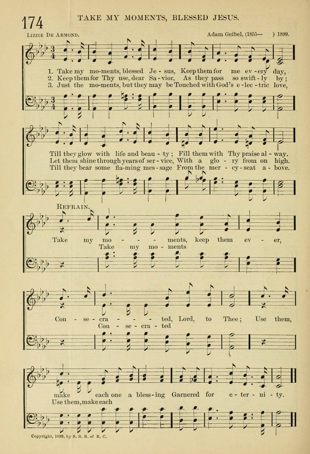 The Sunday School Hymnal: with offices of devotion page 189