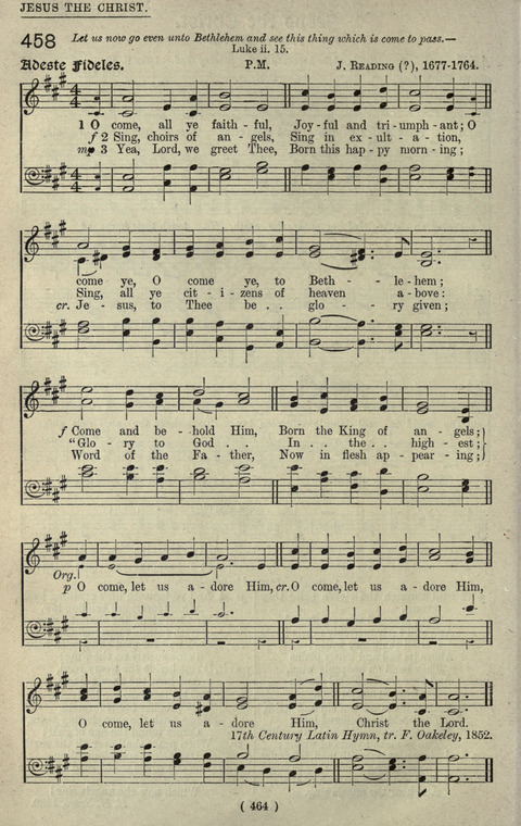 The Sunday School Hymnary: a twentieth century hymnal for young people (4th ed.) page 463
