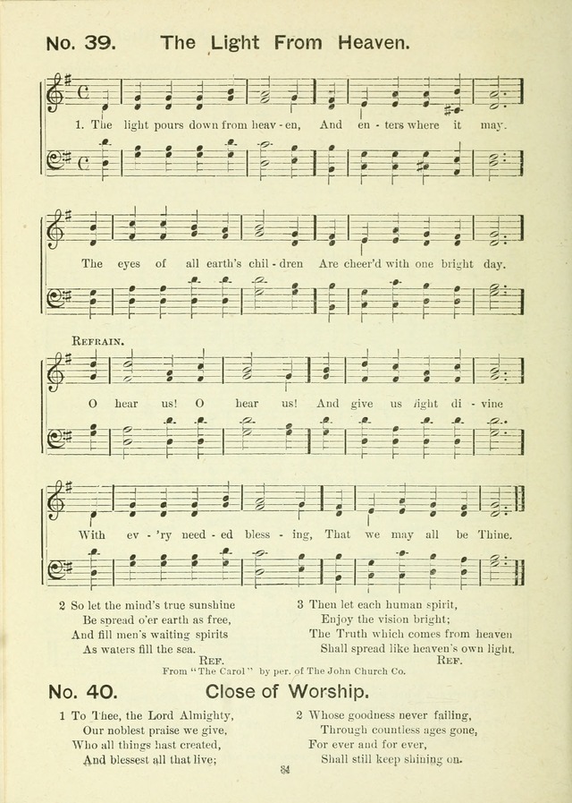 The Sabbath School Hymnal, a collection of songs, services and responses for Jewish Sabbath schools, and homes 4th rev. ed. page 35